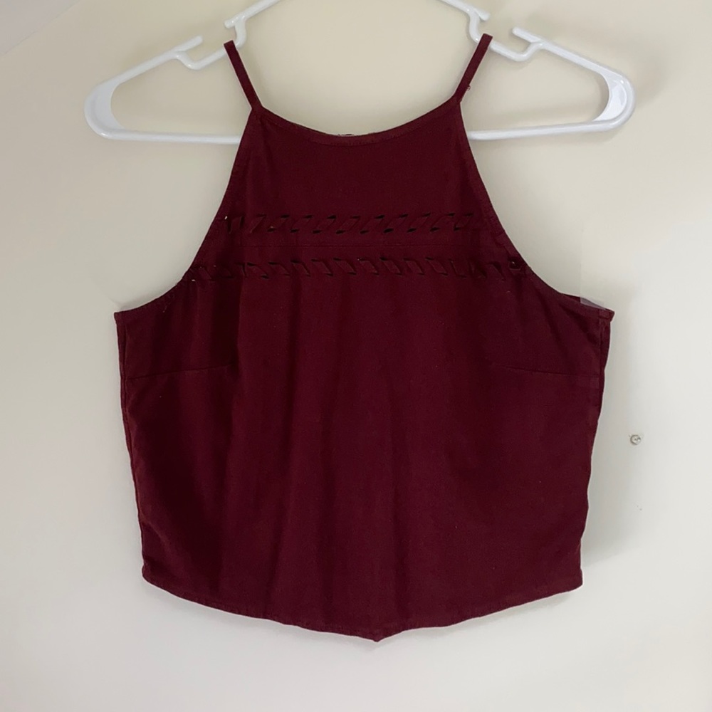 Red Halter/Tank top
